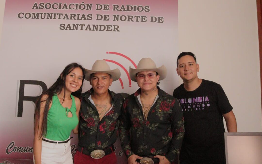 ‘Los ídolos de la frontera’  visitaron Radar y narraron su historia de vida en Parchar en mi Norte