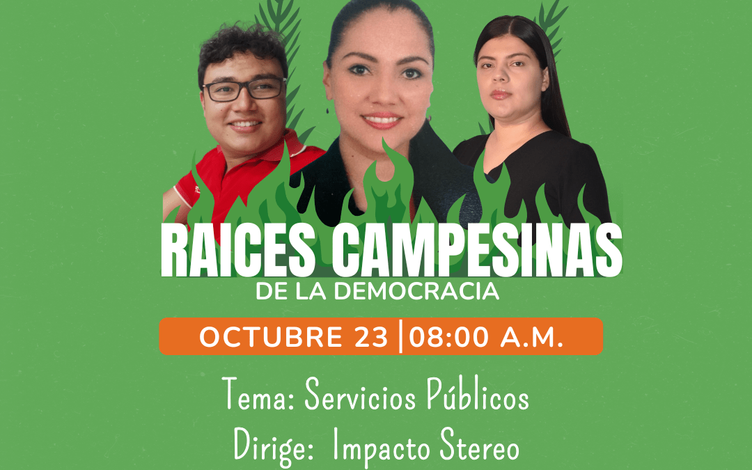 Raíces Campesinas de la Democracia :Derecho a los servicios públicos en Colombia