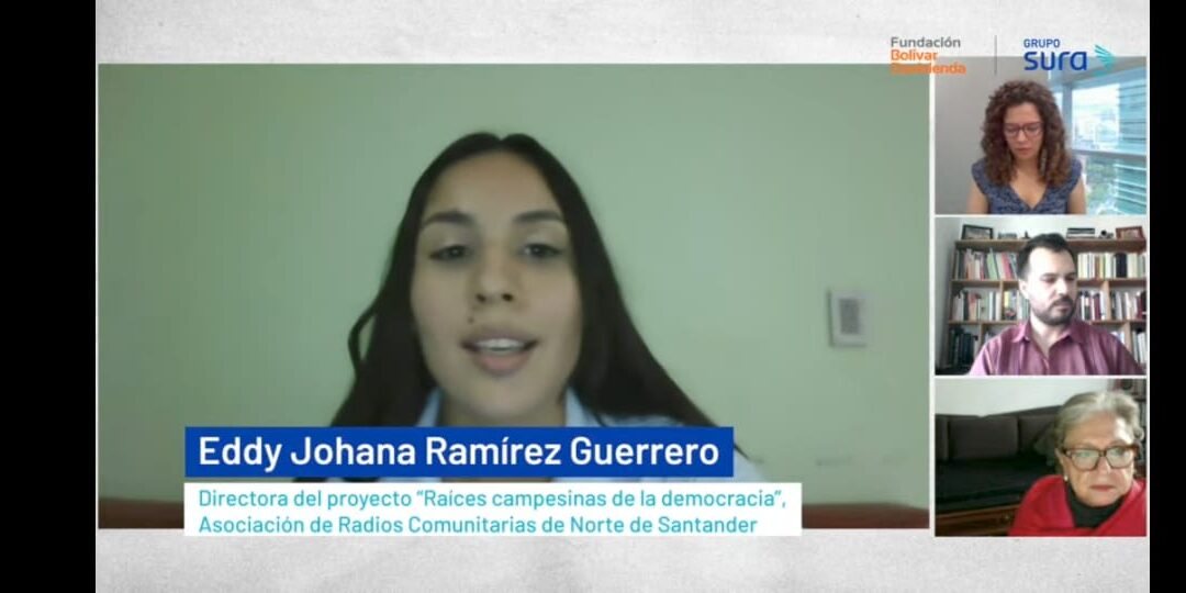 Radar comparte la experiencia de Raíces Campesinas de la Democracia en la cuarta convocatoria de Pensar Con Otros